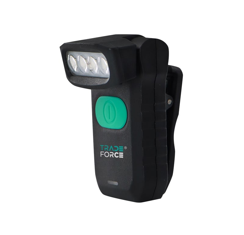 TRADEFORCE - TDM0006940013 TORCIA TASCABILE LED CON CLIP - 350ML