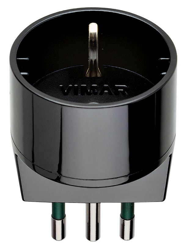 VIMAR SPA - VIW00302 ADATTATORE S11 + P30 NERO