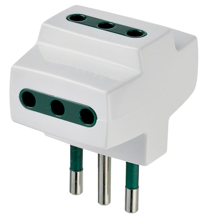 VIMAR SPA - VIW00320.B ADATTATORE MULT. S11+3P11 BIANCO