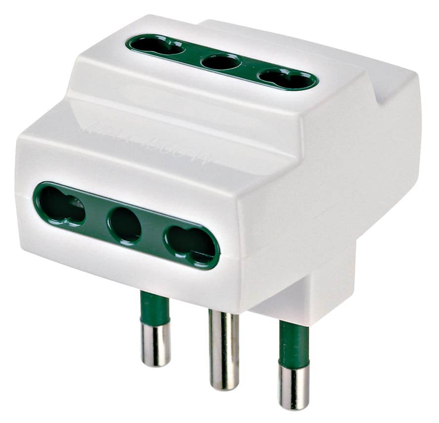 VIMAR SPA - VIW00321.B Adattatore mult. S17+3P17/11 bianco
