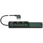 VIMAR SPA - VIW00424.CC PRESA MULT. 3P30+4P17/11+S17 90 NERO