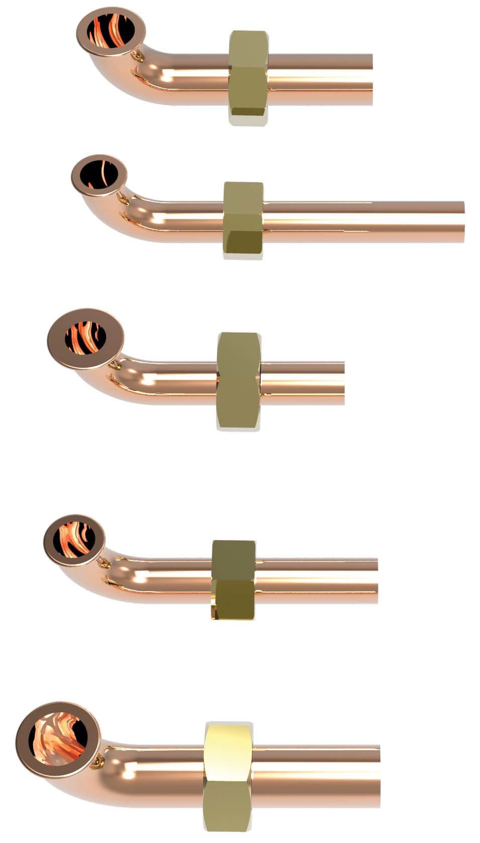 FERROLI - FRL012049W0 KIT TUBI RIGIDI FM.TP