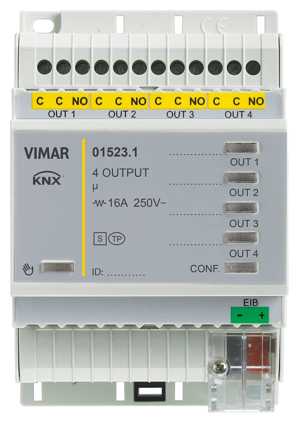 VIMAR SPA - VIW01523.1 Attuatore 4 out multifunz. 250V 16A KNX