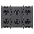 VIMAR SPA - VIW01585.AX COMANDO KNX FLAT/TONDO 6 PULSANTI 3M