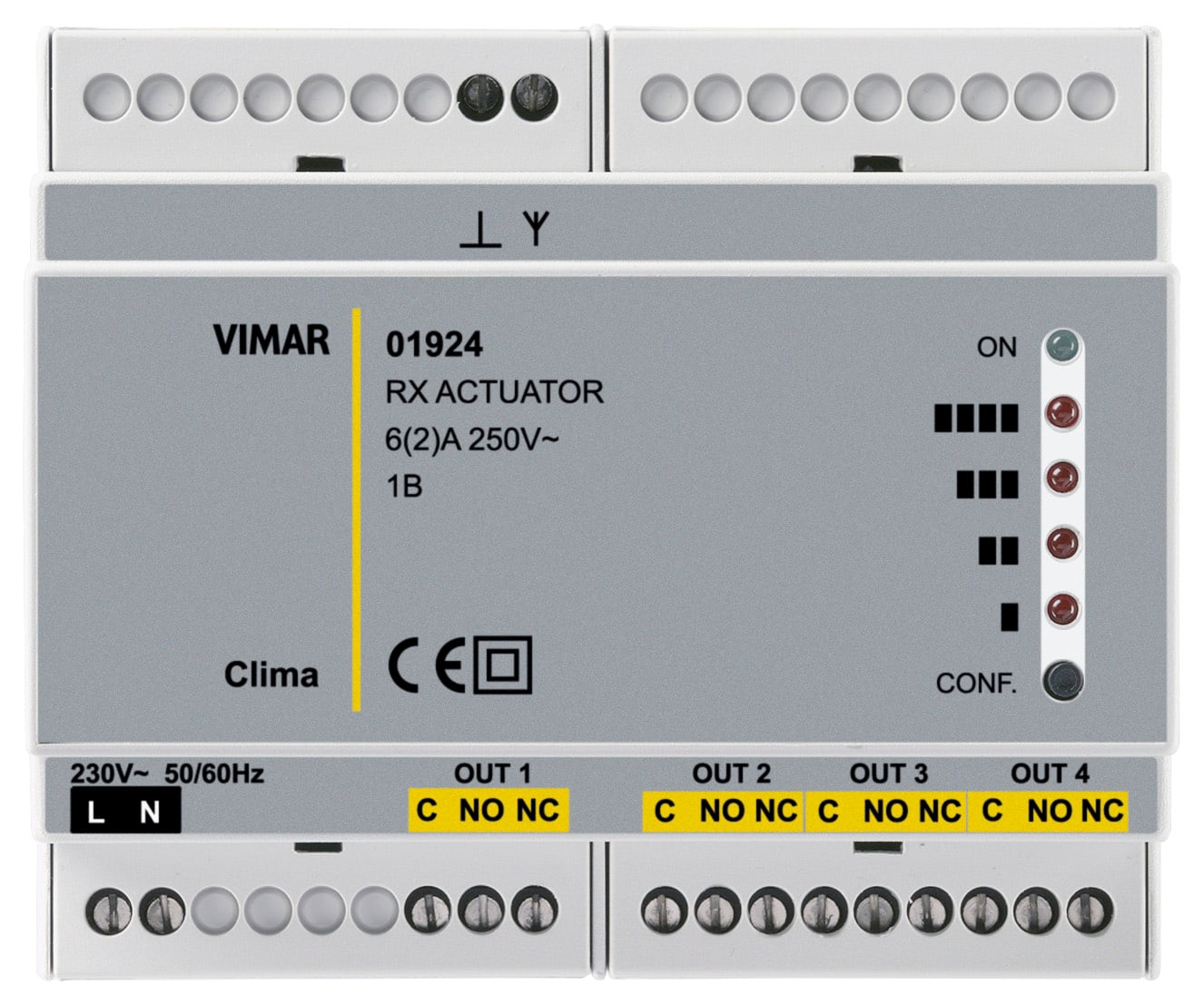 VIMAR SPA - VIW01924 Attuatore/ricevitore RF 4 canali