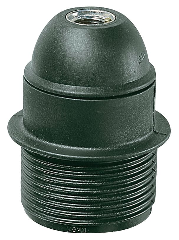 VIMAR SPA - VIW02104 PORTALAMPADA E27 M10X1 CM/PFIL. NERO
