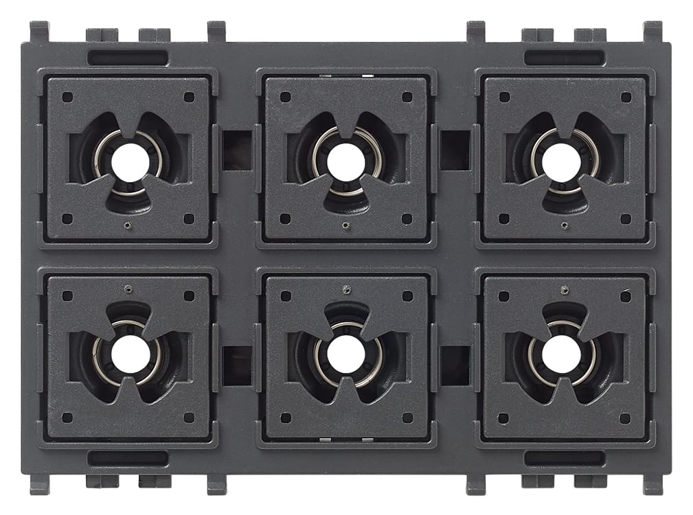 VIMAR SPA - VIW02687.AX COMANDO FLAT/TONDO 6 PULS. 1P NO 24V 3M