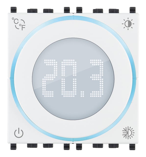 VIMAR SPA - VIW02973.B Termostato rotella connesso IoT2M bianco