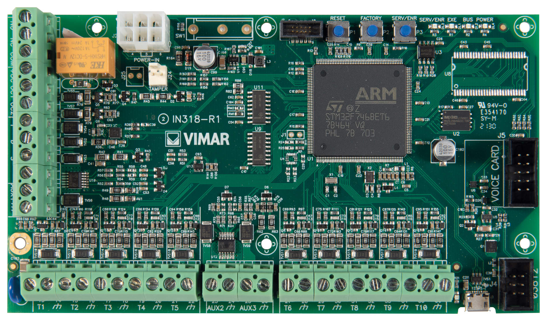 VIMAR SPA - VIW03801 BY-ALARM PLUS SCHEDA CENTRALE 65 ZONE