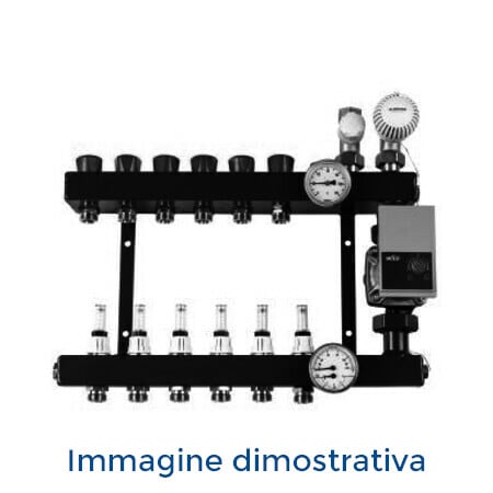 ZEHNDER GROUP ITALIA - ZEH05000133 COLLETTORE 9 VIE NYLON DA 1