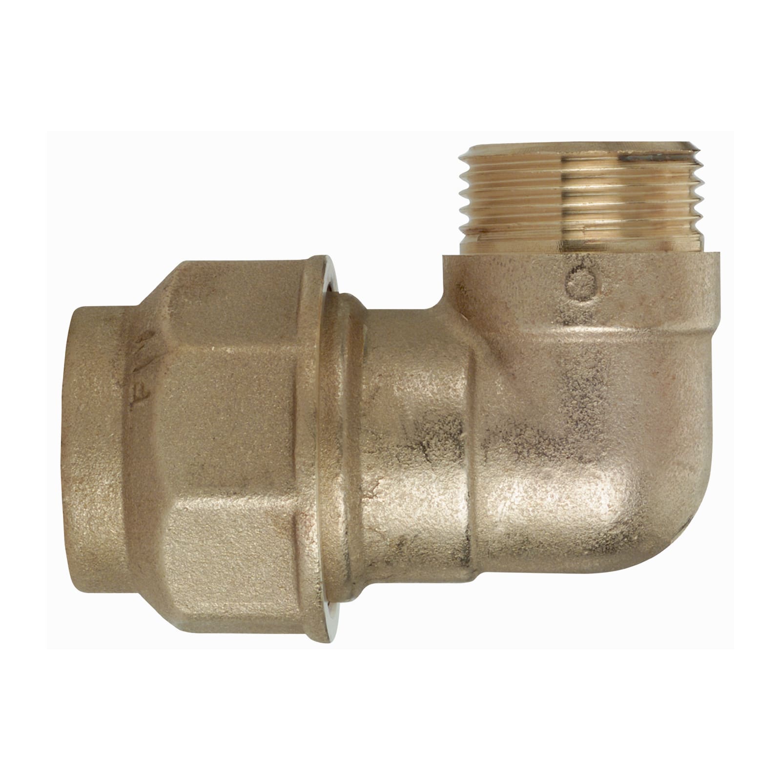 F.I.V. - FVR07701114 RACC.A GOMITO M D.40X1 1/4 T/OTTONE