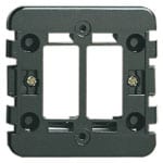 VIMAR SPA - VIW08502 Supporto 2M griffe scat.incasso ø60mm