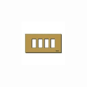 VIMAR SPA - VIW08638.BR PLACCA 4M ALLUM. SCATTO BRONZO