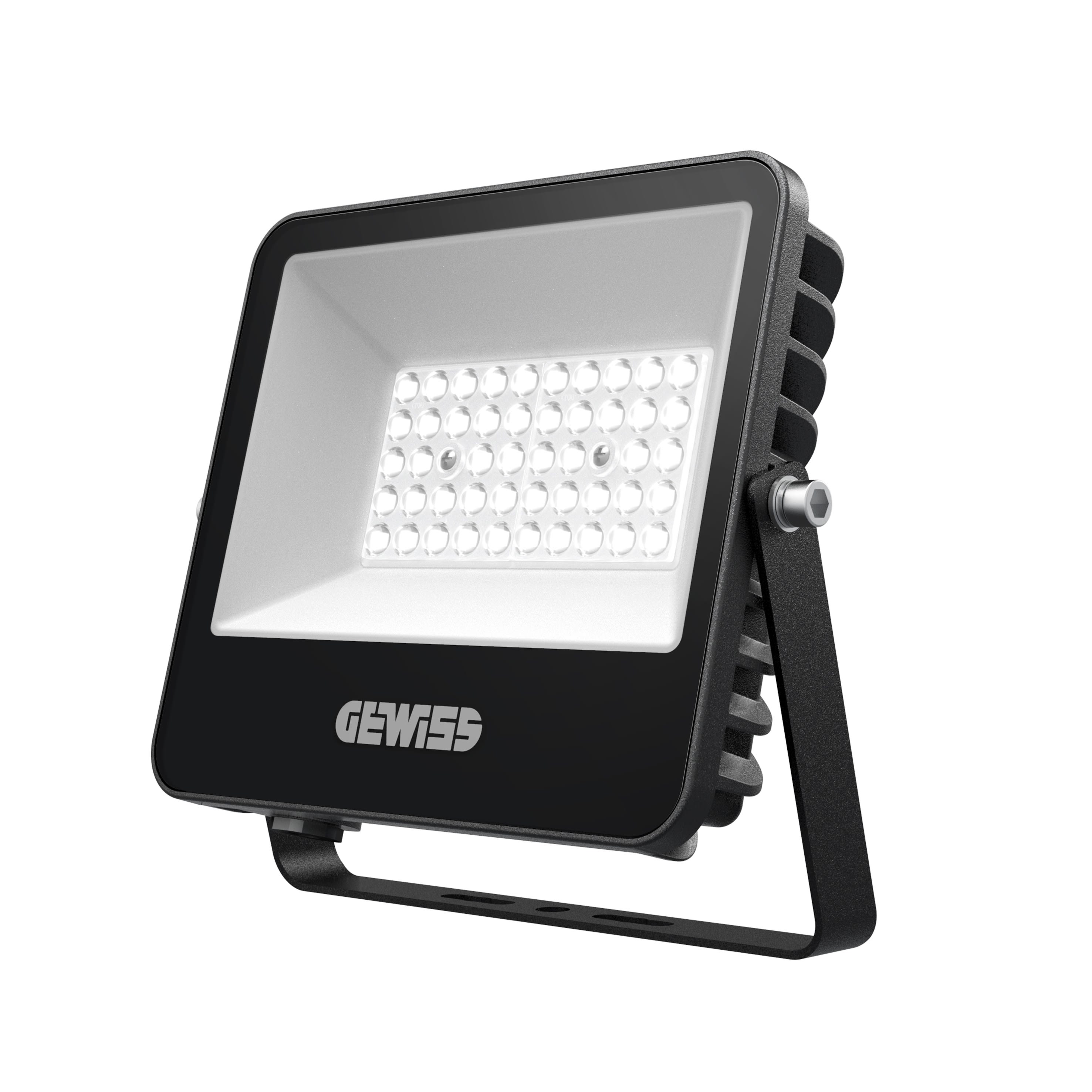 GEWISS - GEWGWF1100CL840 ELIA FL MINI - XS3 30W - 100° - 4000K CRI80 - ON/OFF - IP66 - CLASSE I - NERO