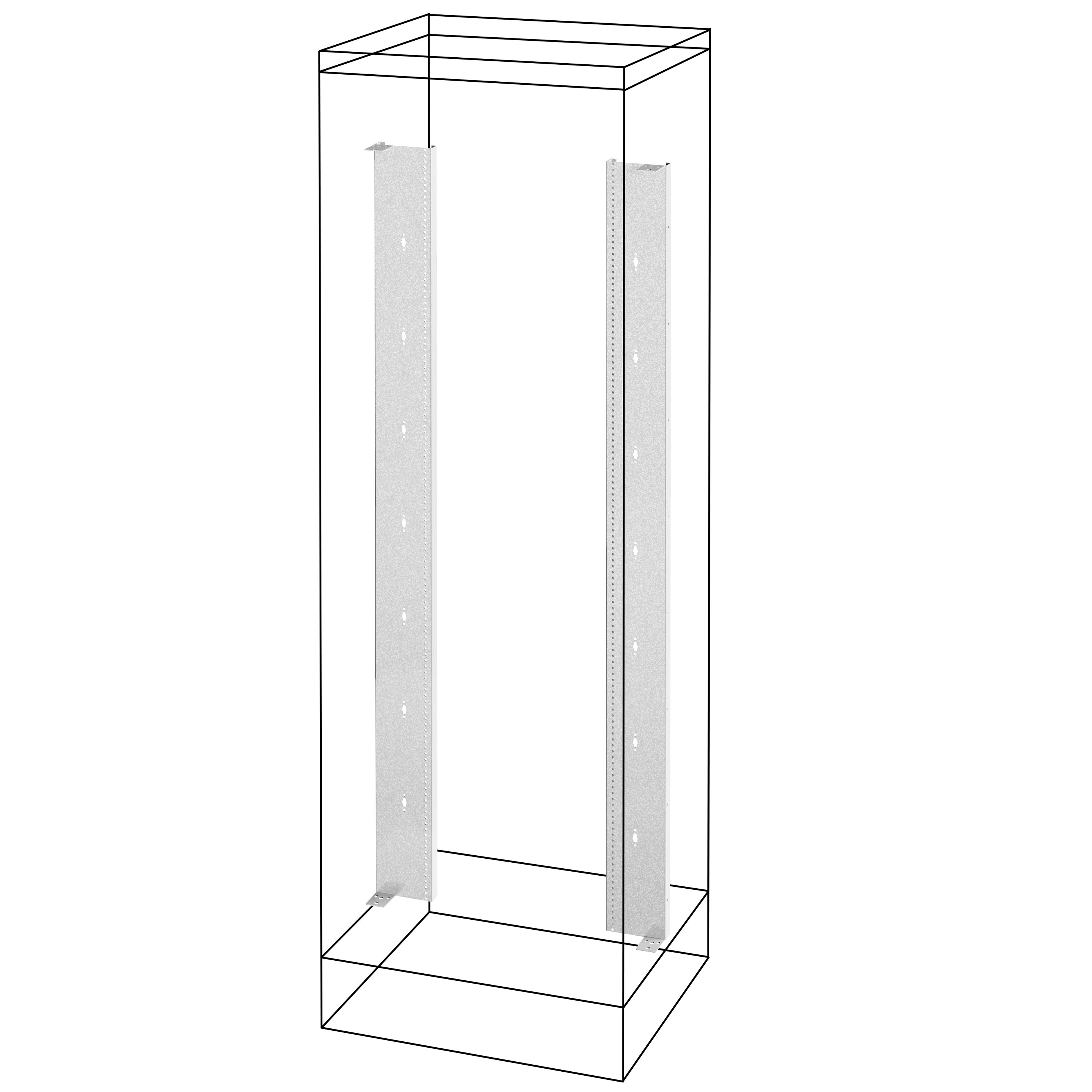 GEWISS - GEWGWD3174R MONTANTI E TELAIO FUNZIONALE RIDOTTO - VANO AFFIANCATO - QDX 1600 H - 1800X600MM