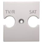 GEWISS - GEWGW13387 SUPPORTO PRESE COMBINATE TV-R-SAT BEIGE