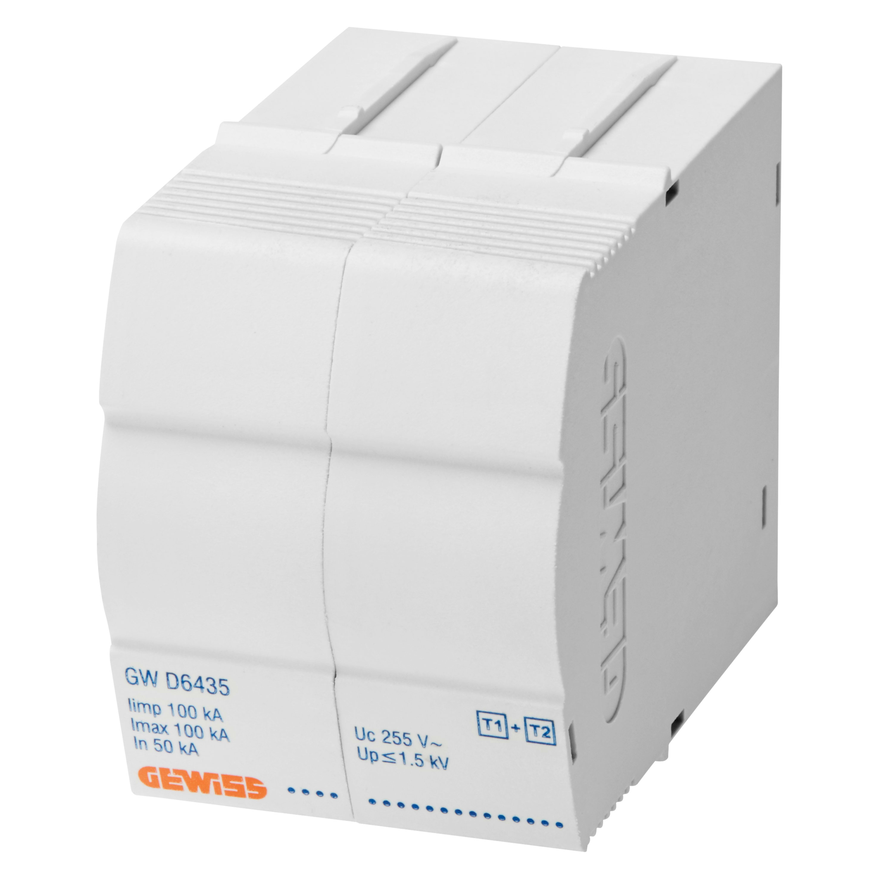 GEWISS - GEWGWD6435 LST - CARTUCCIA ESTRAIBILE - NEUTRO 100KA - TIPO 1+2