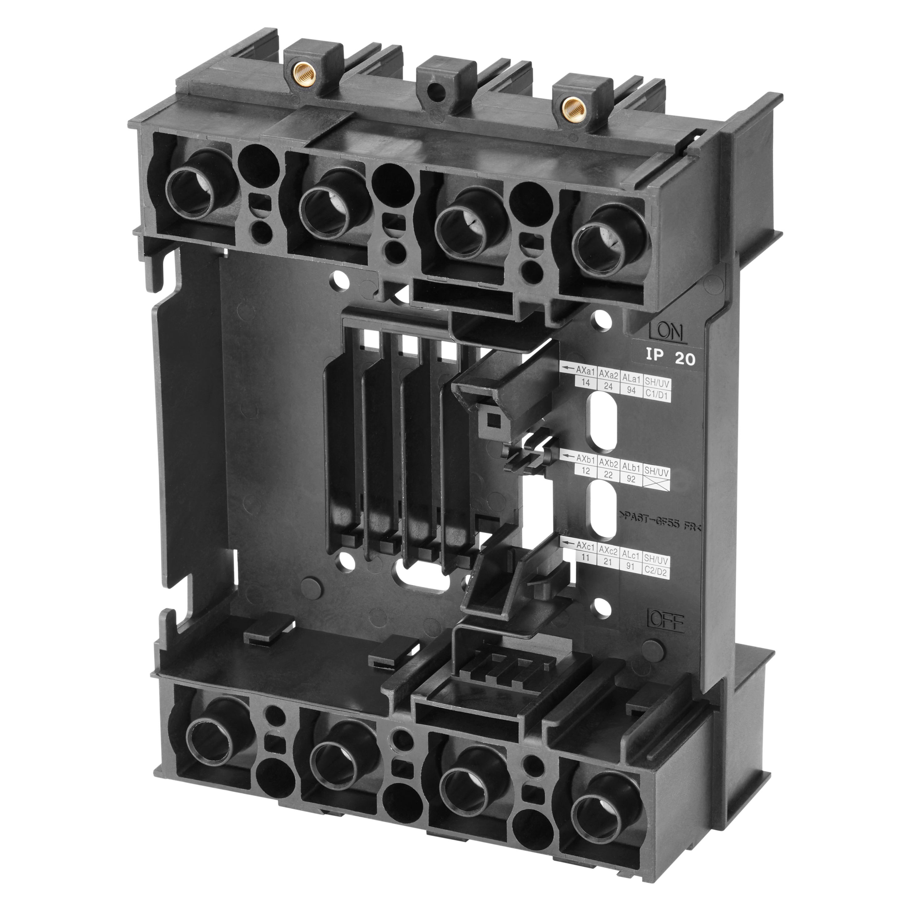 GEWISS - GEWGWD8686 BASE INT RIMOVIBILE 4P MSX/E/M400-630