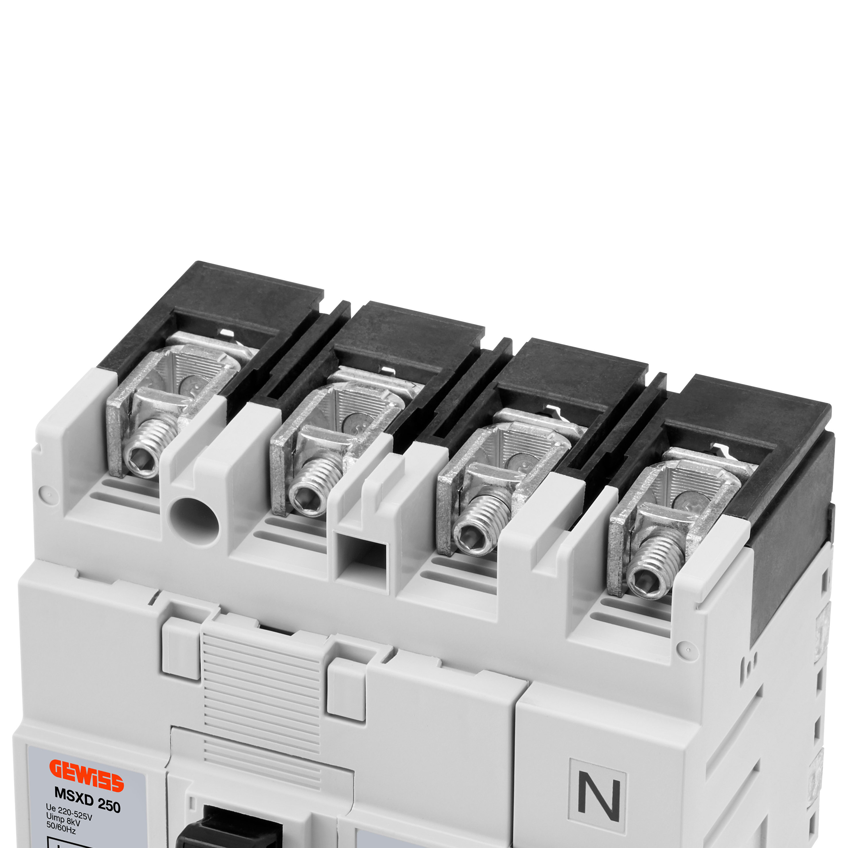 GEWISS - GEWGWD8771 TERMINALI ANTERIORI PER CAVI FW - PER MSX/D125 - 3 PEZZI