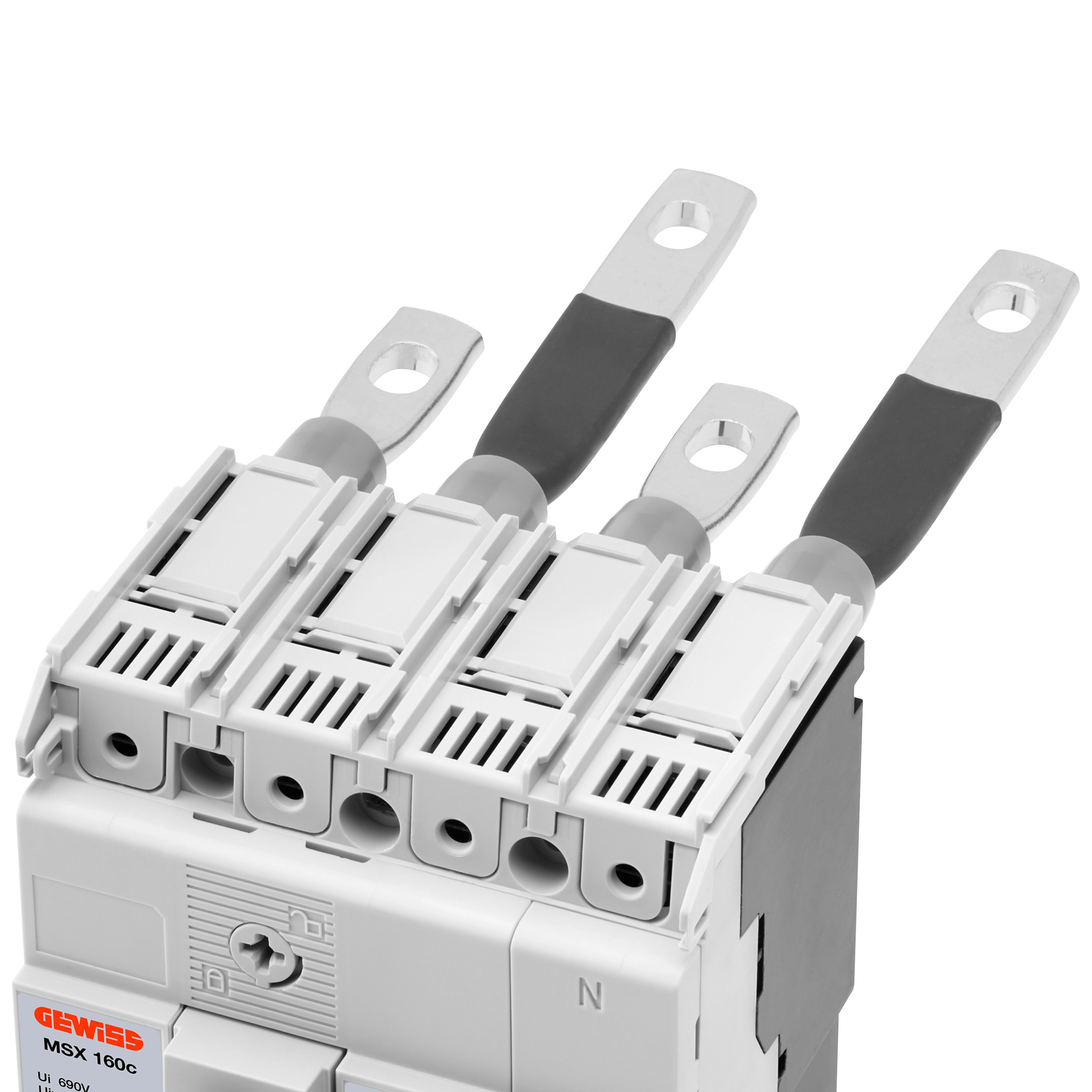 GEWISS - GEWGWD8847 COPRITERMINALI POST RC 3P 1PZ MSXE/M1000