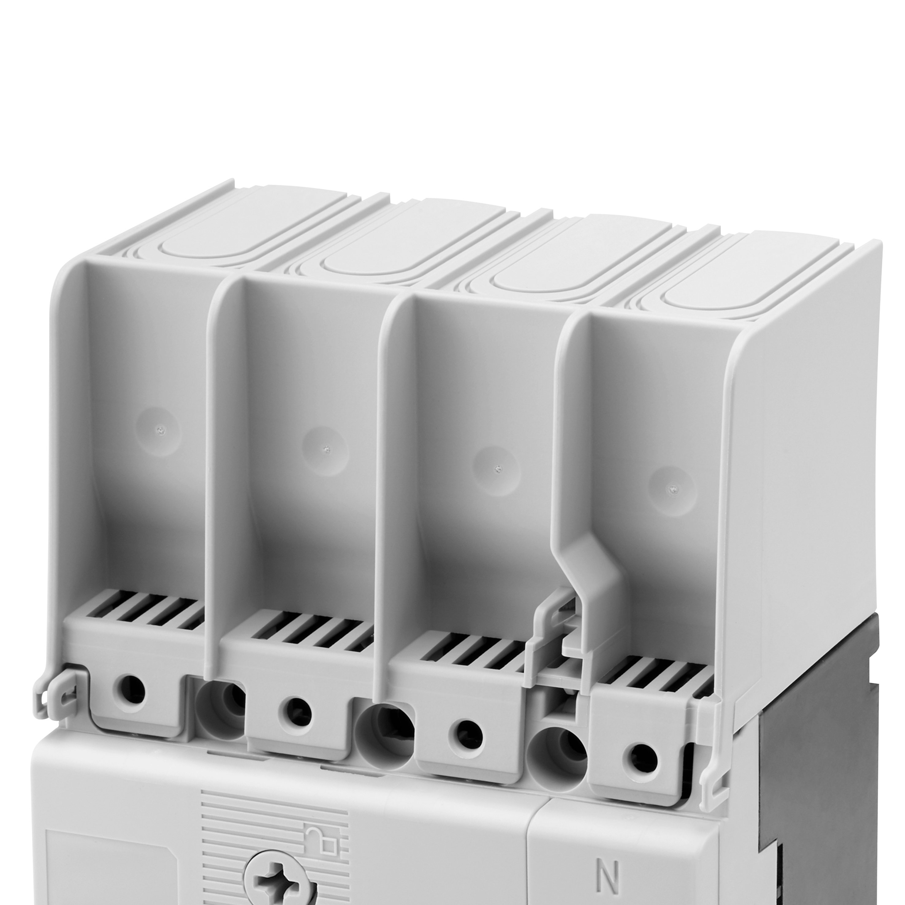 GEWISS - GEWGWD8828 COPRITERMINALI - PER MSX/D125 - PER TERMINALI ANTERIORI PER CAVI FW - PER INTERRUTTORI 4P