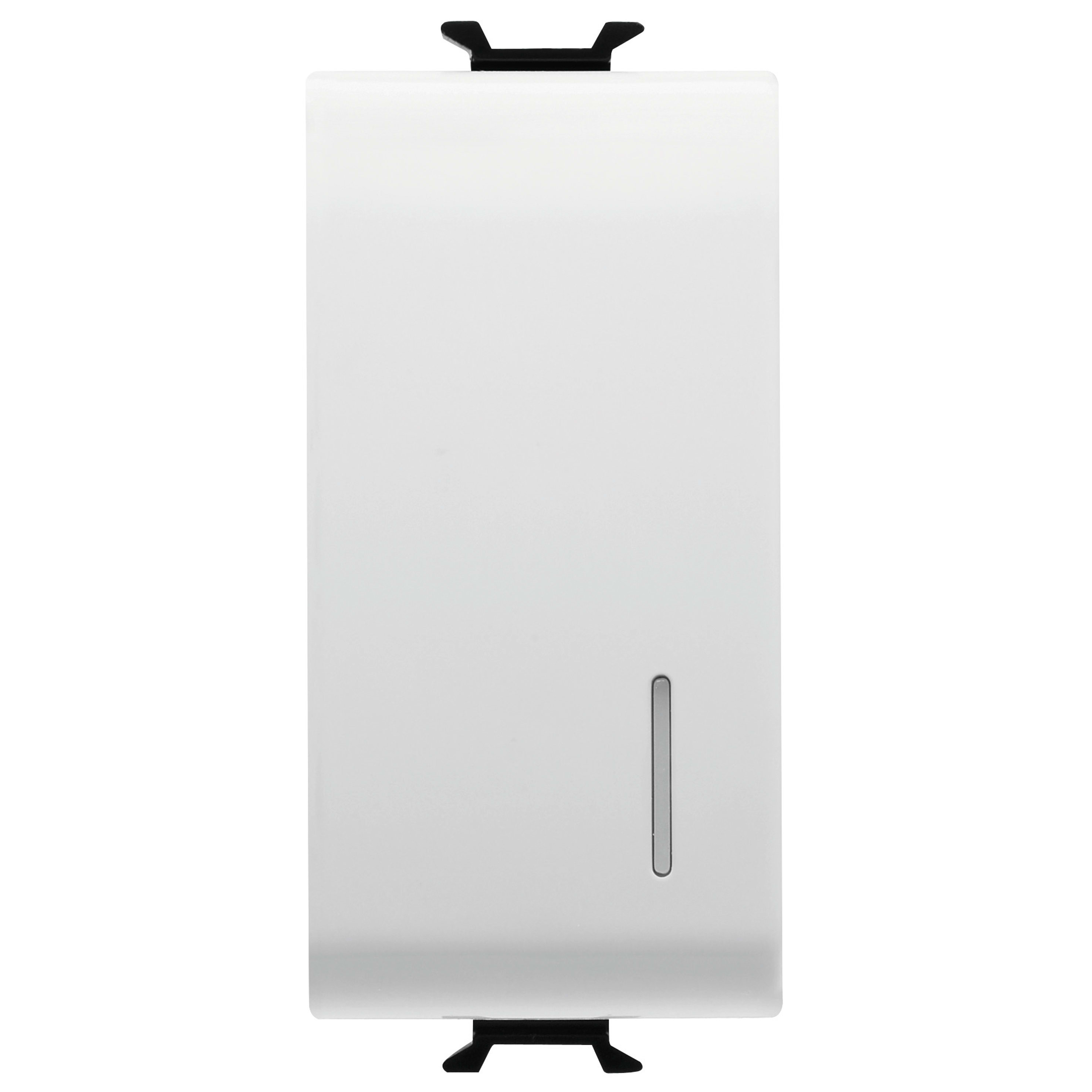GEWISS - GEWGW10726AB RELE' DI CHIAMATA 12V ac/dc - 1P 1NA/NC 12V - 1 MODULO - BIANCO LUCIDO - ANTIBATTERICO - CHORUSMART