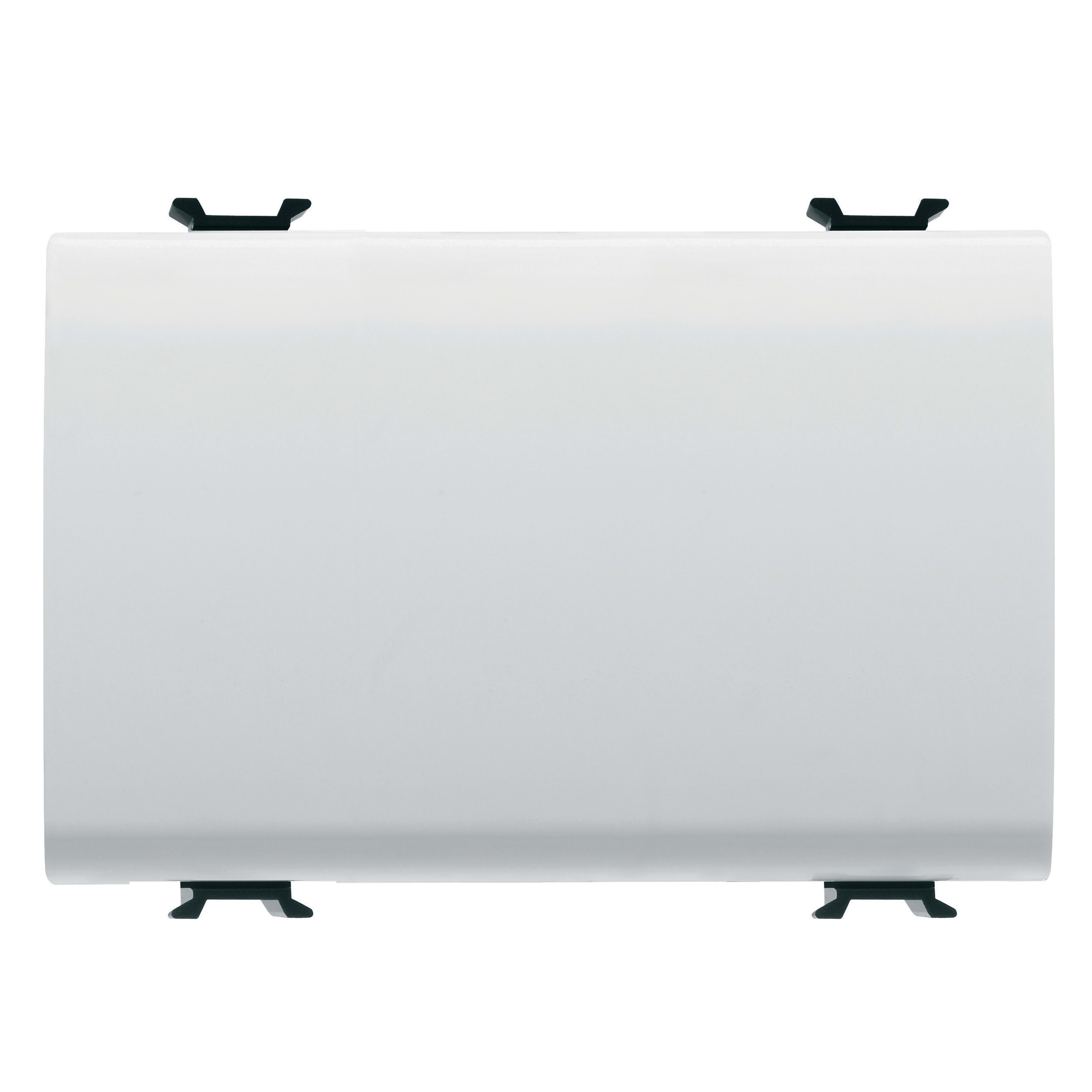 GEWISS - GEWGW15181 PULSANTE UNIPOLARE 250V ac - NA 16A - TASTO NEUTRO - 3 MODULI - BIANCO SATINATO - CHORUSMART