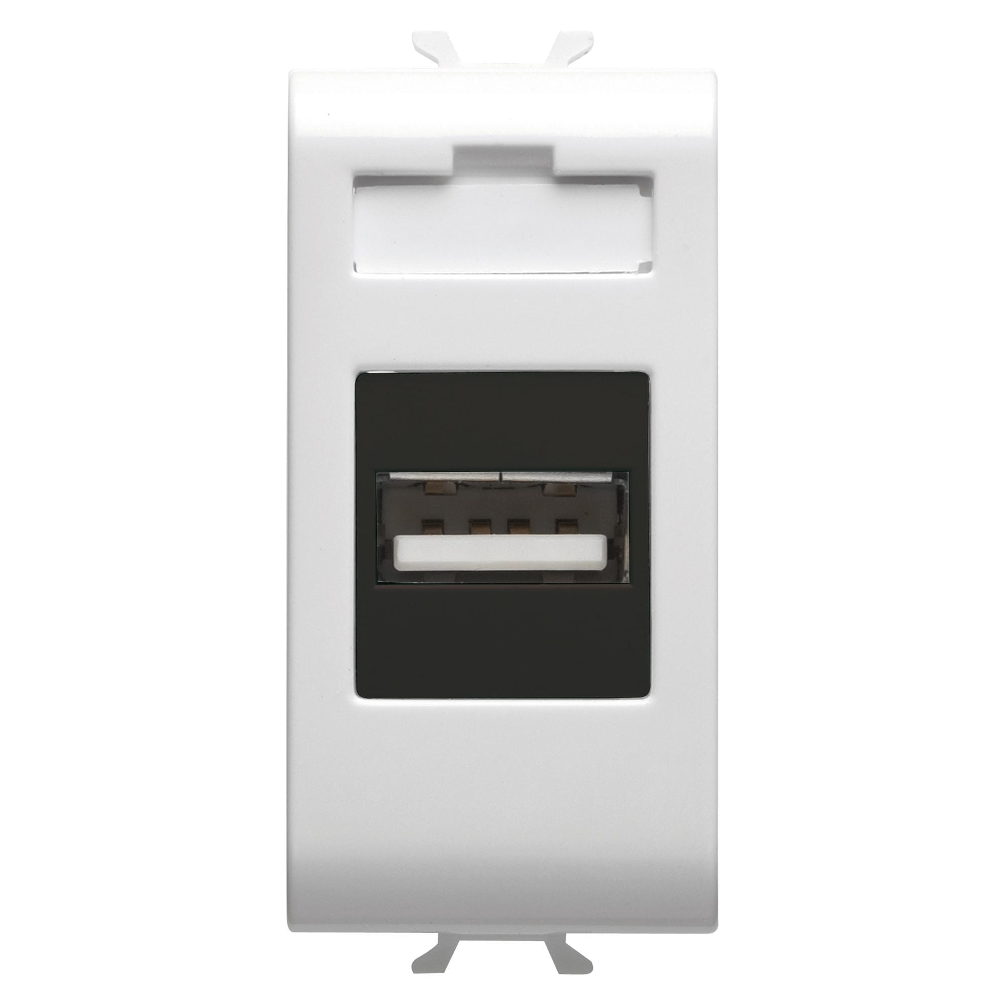GEWISS - GEWGW15459 PRESA USB - 1 MODULO - BIANCO SATINATO - CHORUSMART