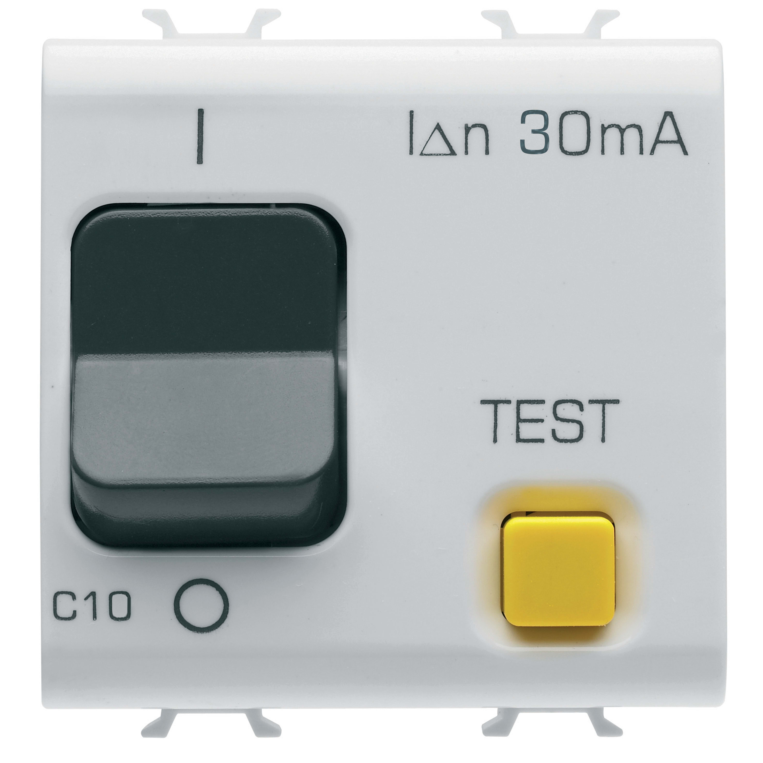GEWISS - GEWGW15486 INTERRUTTORE AUTOMATICO MAGNETOTERMICO DIFFERENZIALE - CURVA C - CLASSE A - 1P+N 10A 230Vac 30mA - 2 MODULI - BIANCO SATINATO - CHORUSMART
