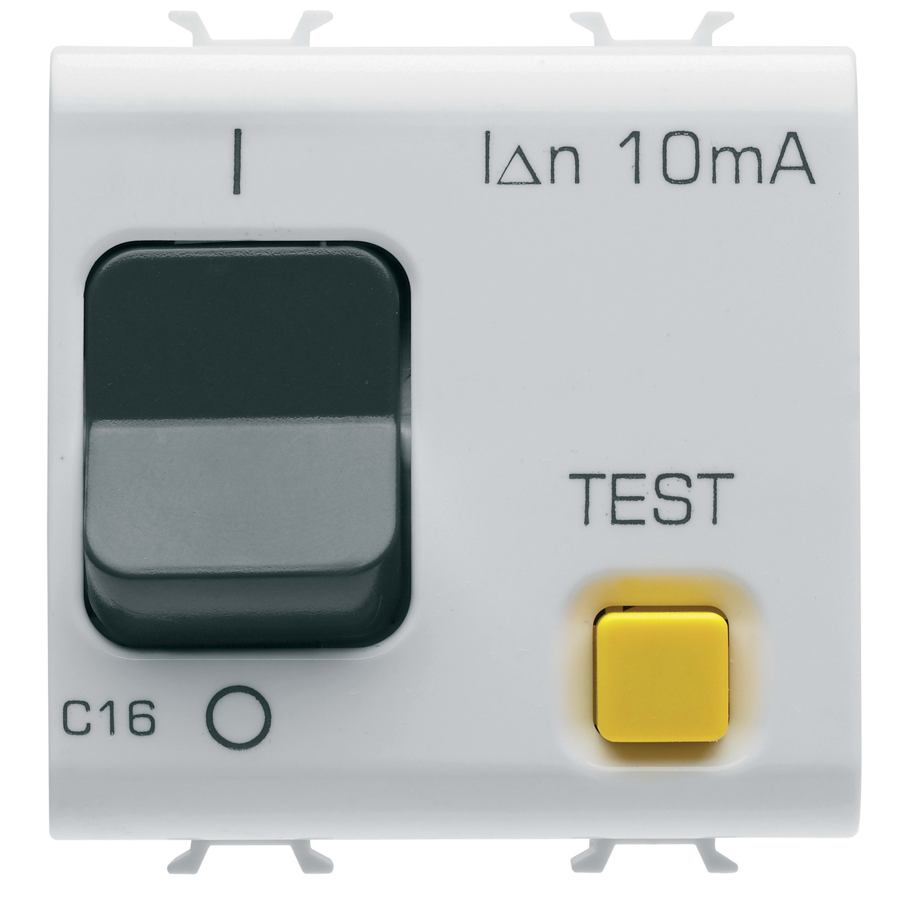 GEWISS - GEWGW15488 INTERRUTTORE AUTOMATICO MAGNETOTERMICO DIFFERENZIALE - CURVA C - CLASSE A - 1P+N 16A 230Vac 10mA - 2 MODULI - BIANCO SATINATO - CHORUSMART