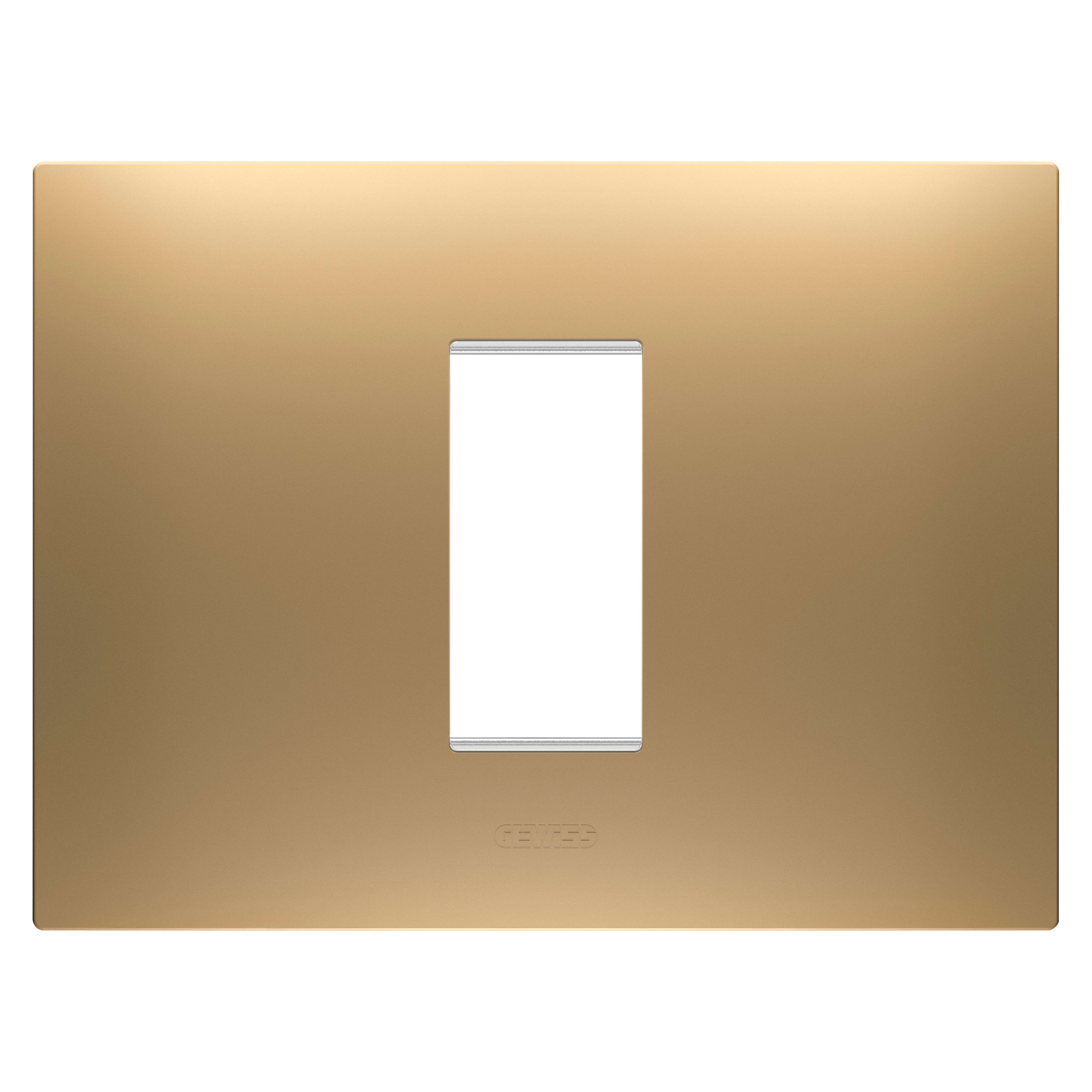 GEWISS - GEWGW16001SG PLACCA EGO 1M ORO