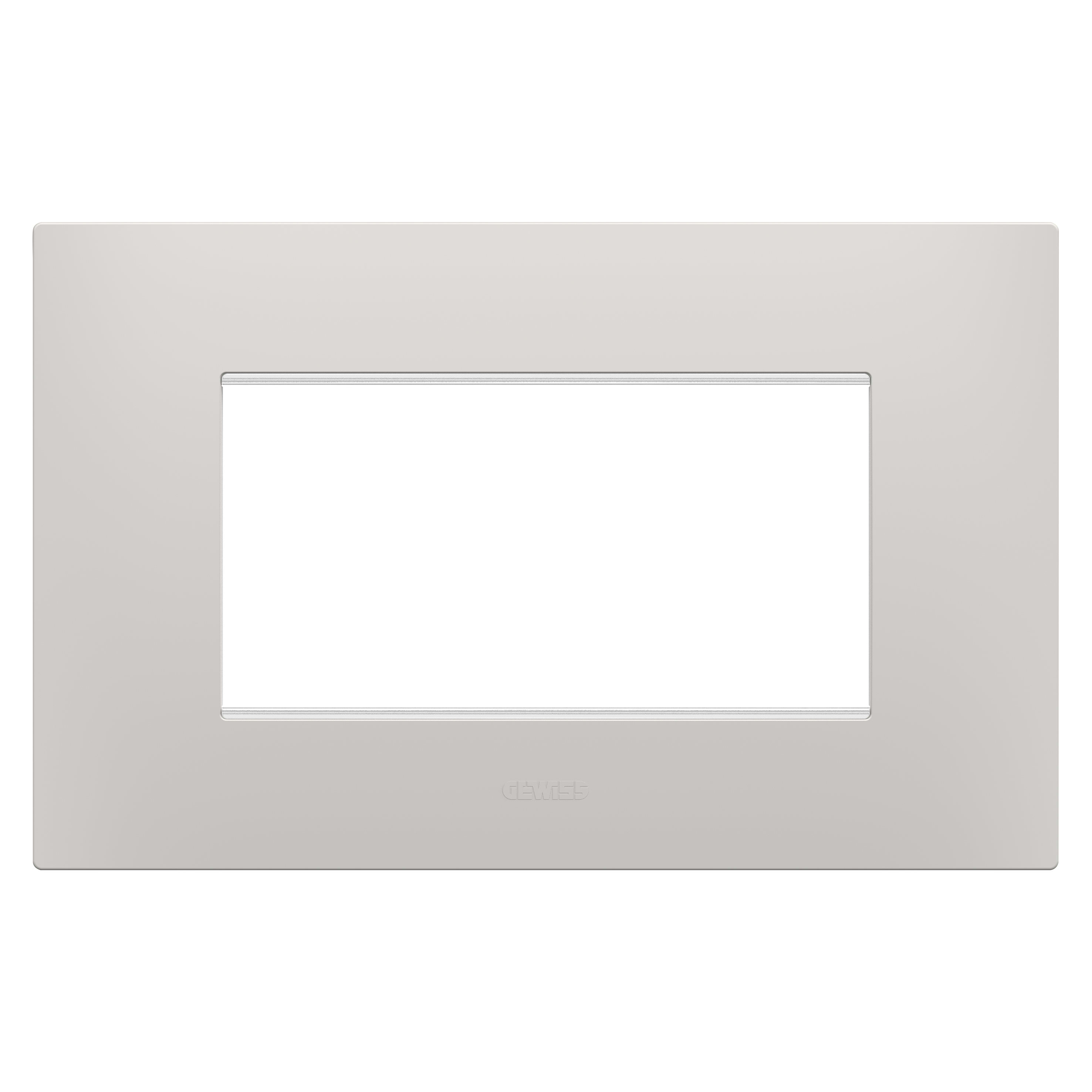 GEWISS - GEWGW16004CY PLACCA EGO 4M ARGILLA