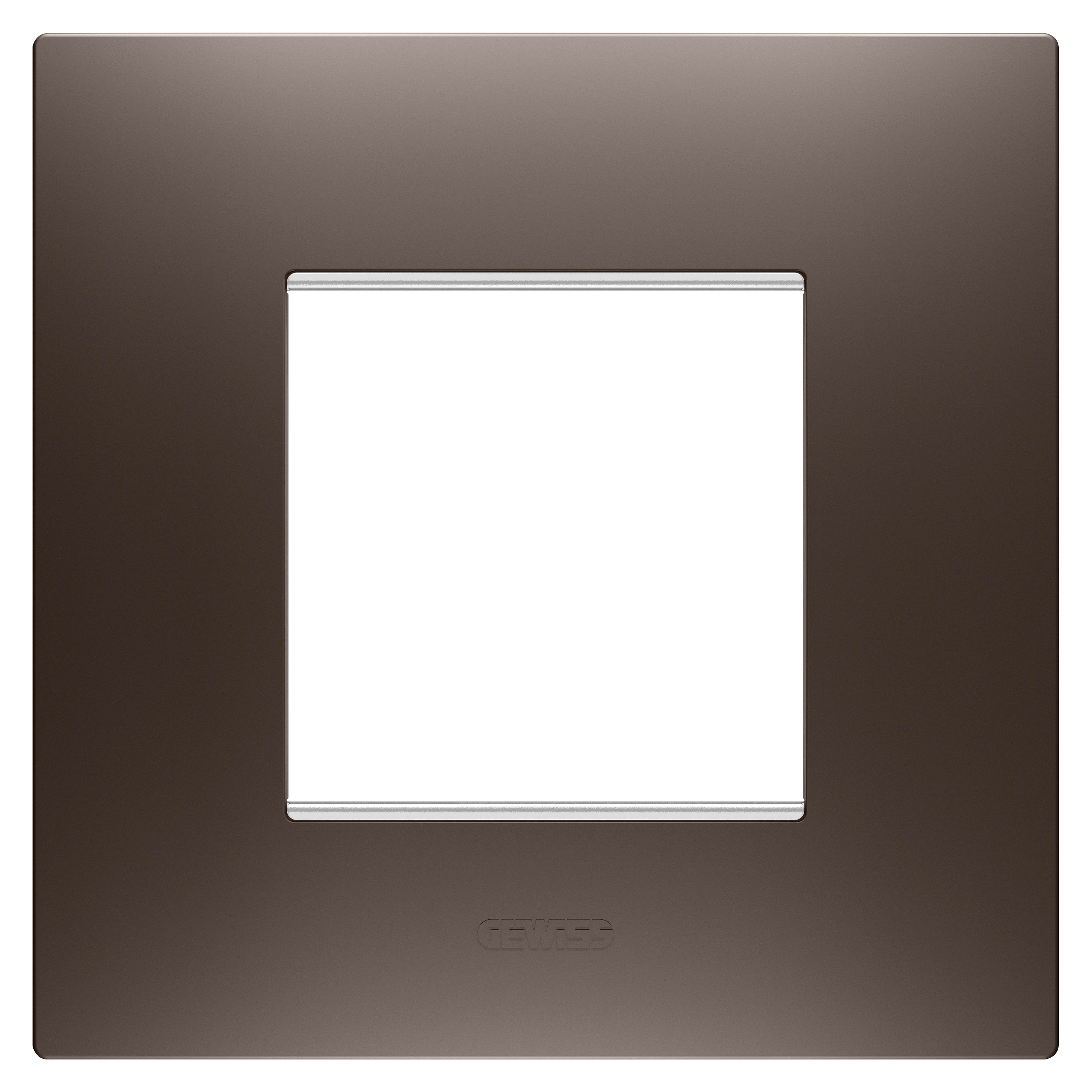 GEWISS - GEWGW16022BS PLACCA EGO INT.2M BROWN SHADE