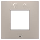 GEWISS - GEWGW16022SDS PLACCA EGO SMART INT 2M DARK SAND