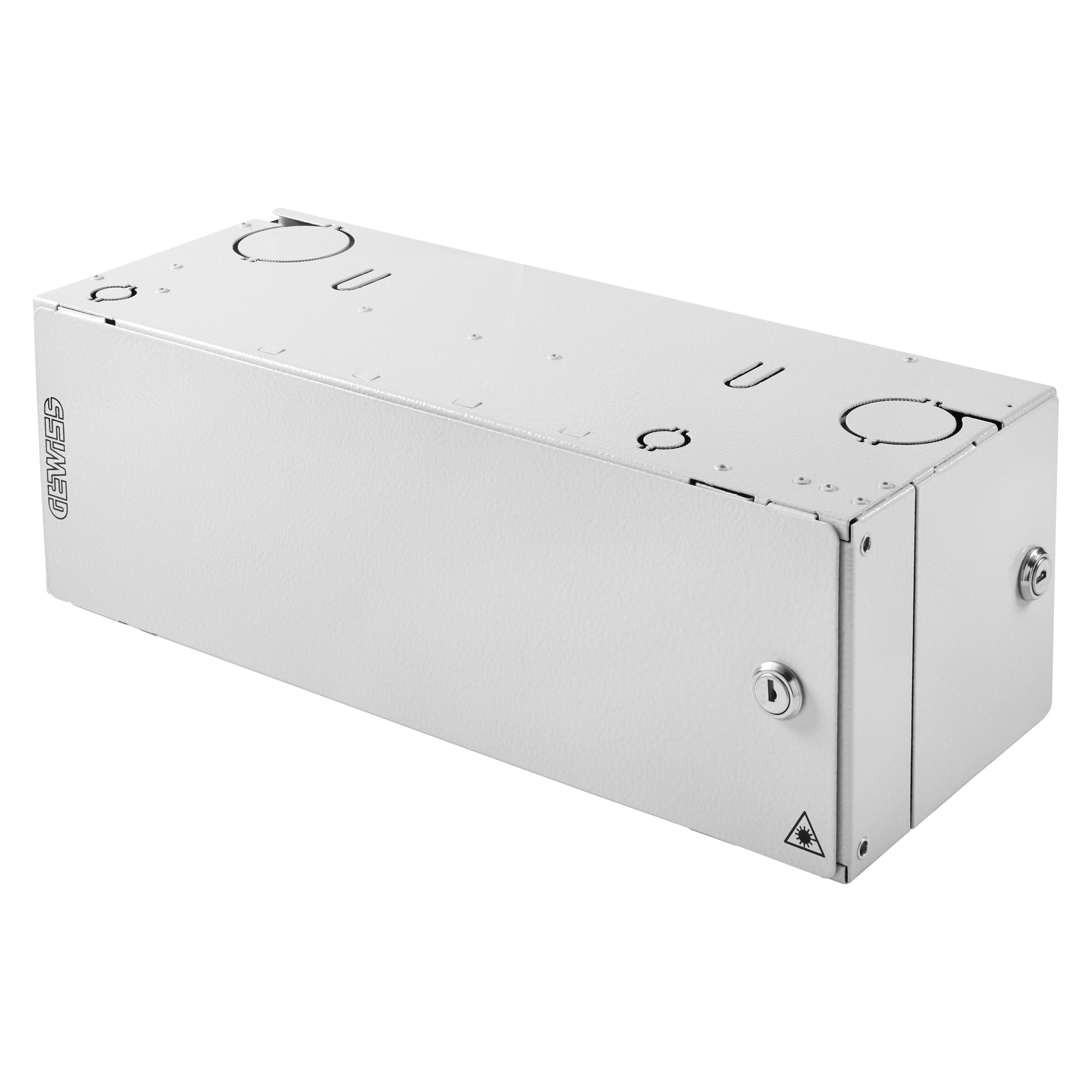 GEWISS - GEWGW38303 CSOE - CASSETTO SERVIZI OTTICI DI EDIFICIO - GRIGIO
