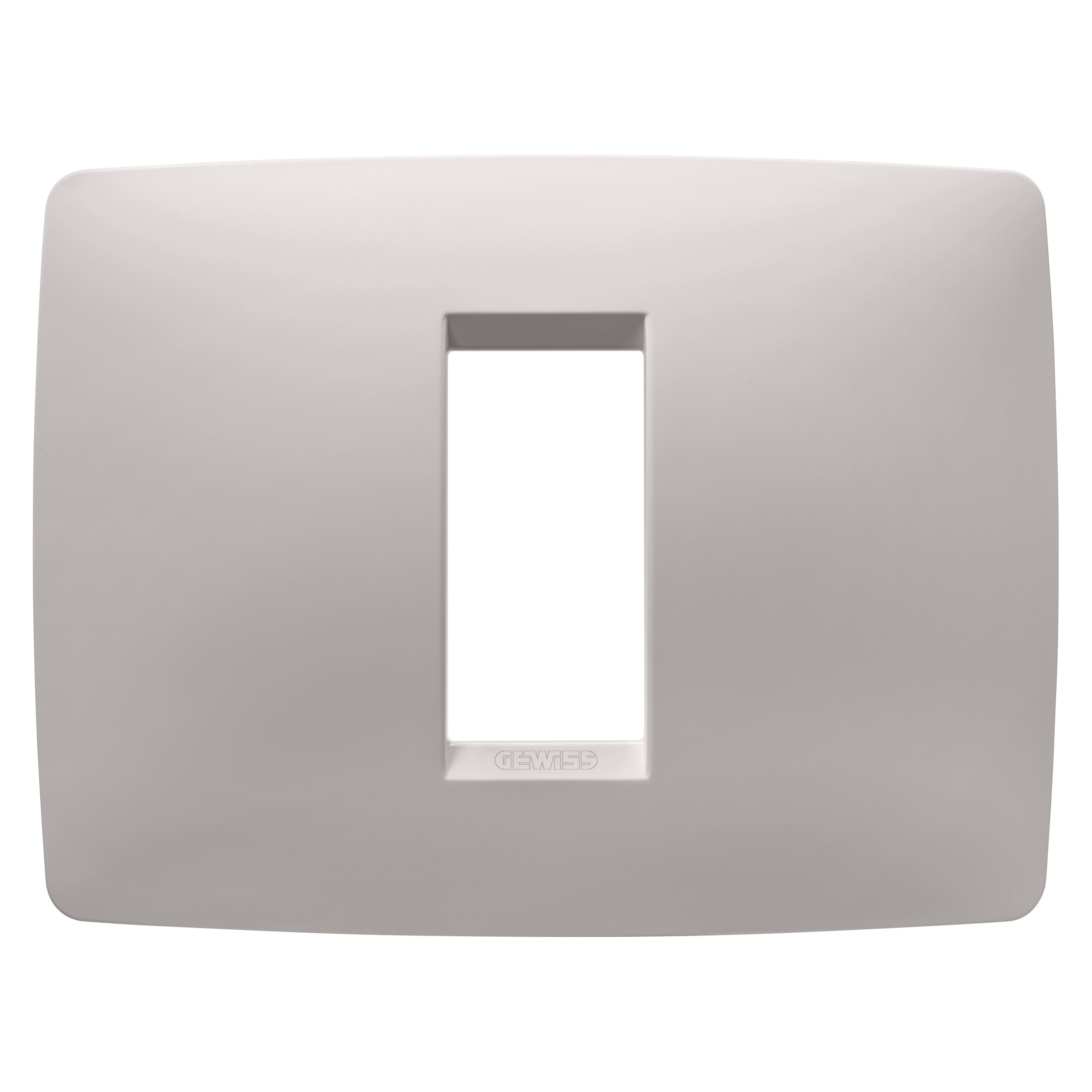 GEWISS - GEWGW16101VL PLACCA ONE 1M NATURAL BEIGE SATINATO