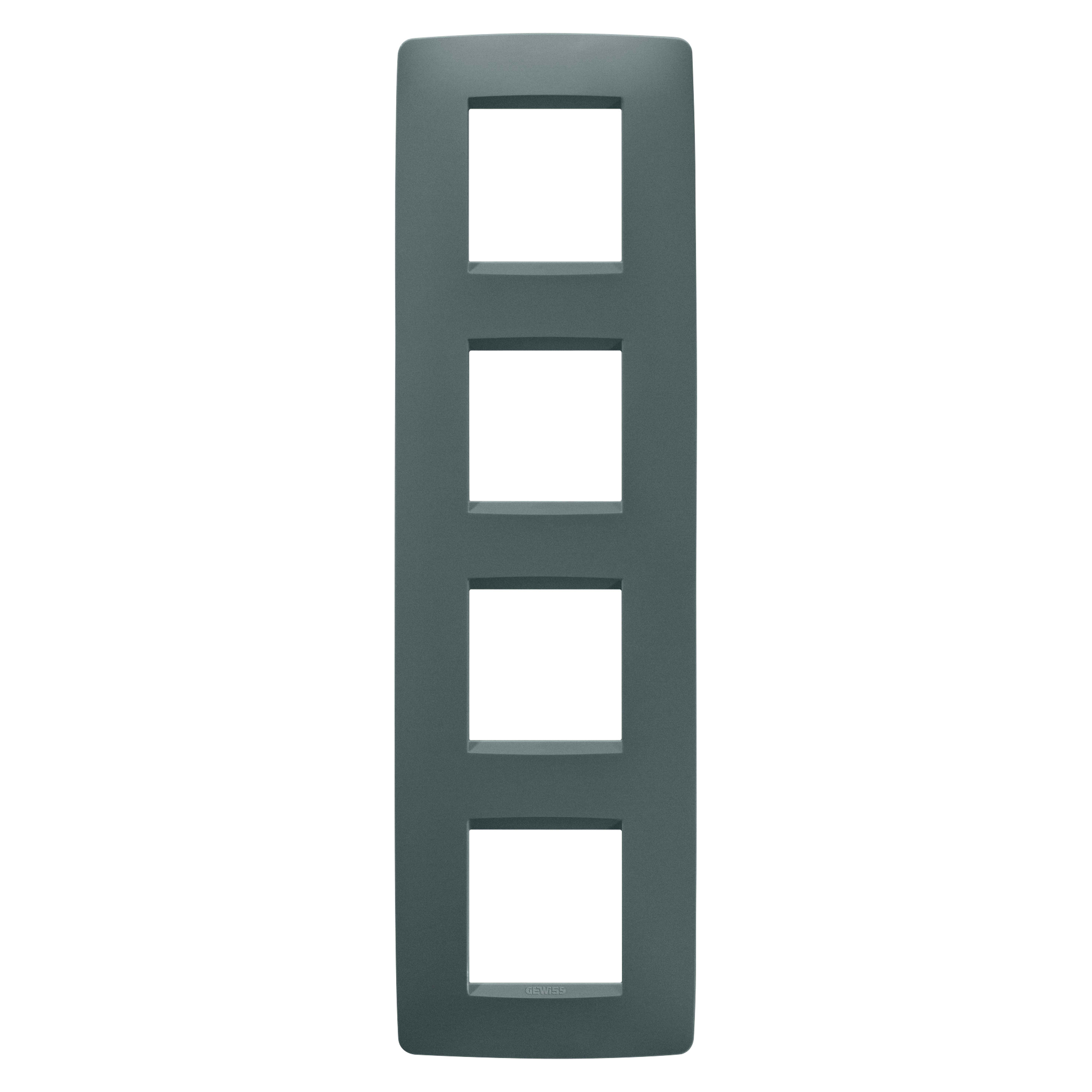 GEWISS - GEWGW16129VZ PLACCA ONE INT.2+2+2+2M V OTTANIO