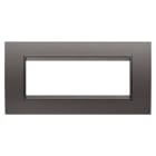 GEWISS - GEWGW16206XF PLACCA LUX 6M METALLO CANNA FUCILE