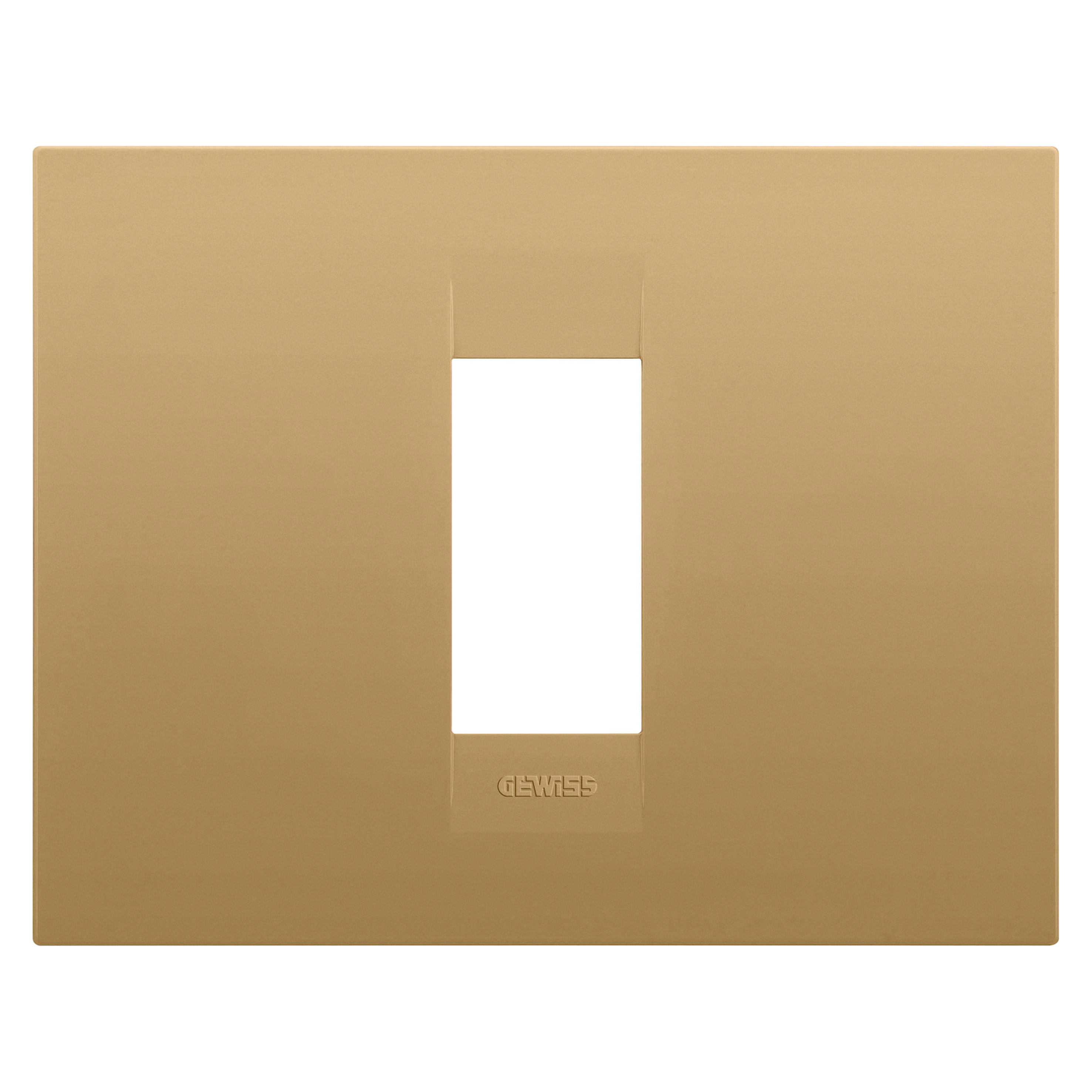 GEWISS - GEWGW16401VO PLACCA GEO 1M ORO