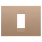 GEWISS - GEWGW16401VX PLACCA GEO 1M RAME CHIARO