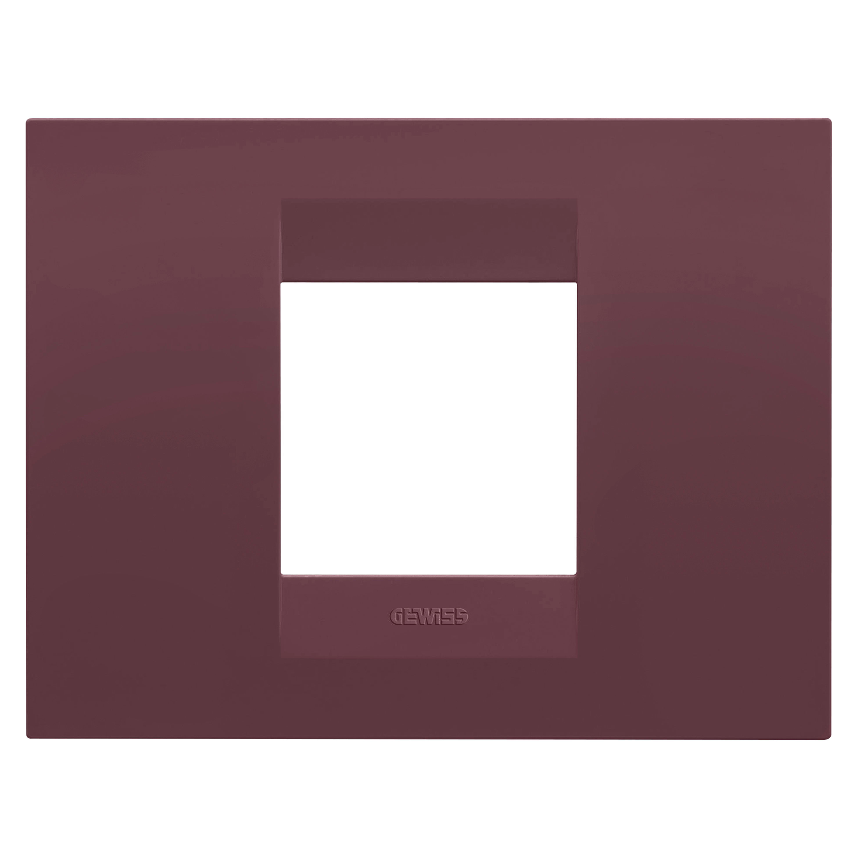 GEWISS - GEWGW16402VD PLACCA GEO 2M TUSCAN RED