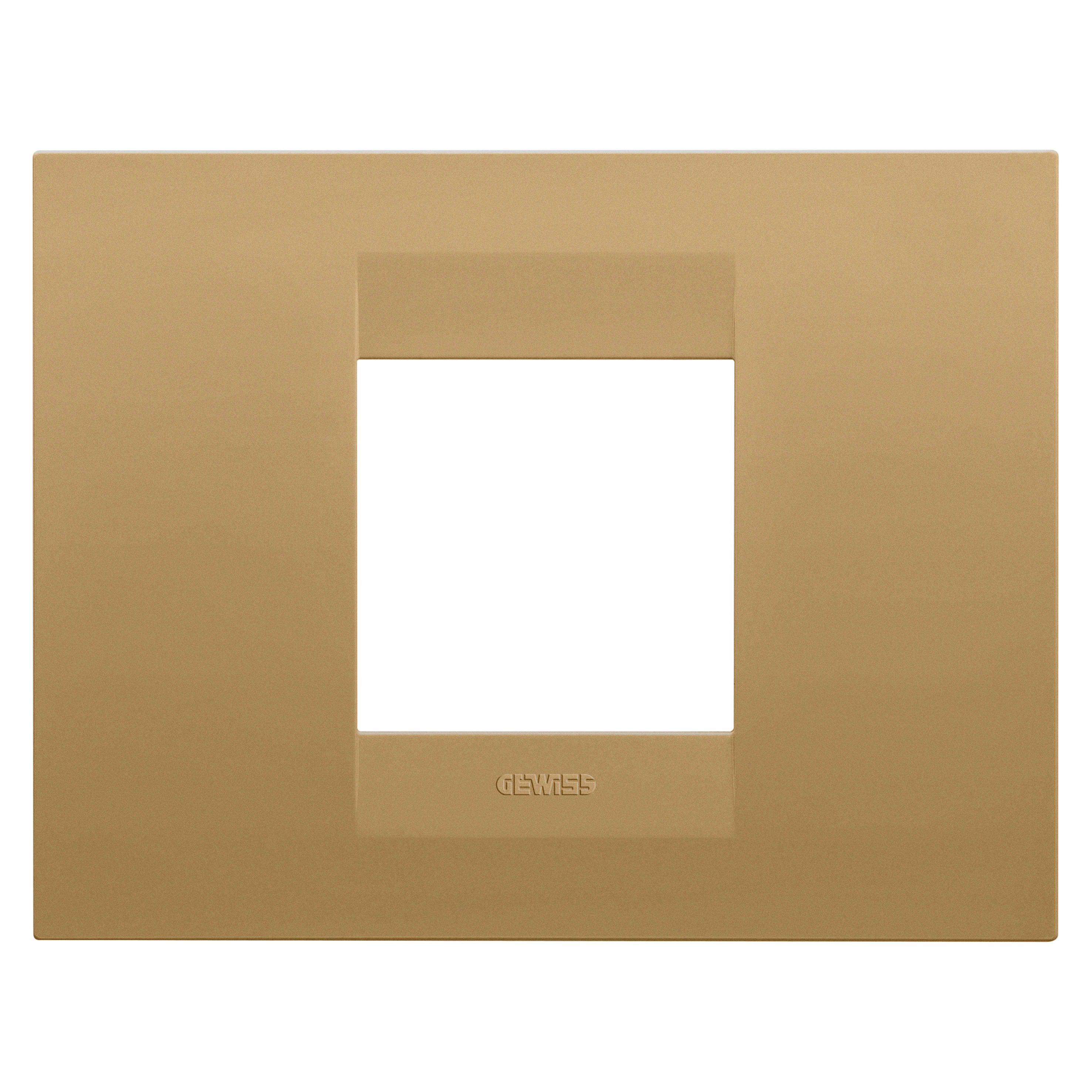 GEWISS - GEWGW16402VO PLACCA GEO 2M ORO