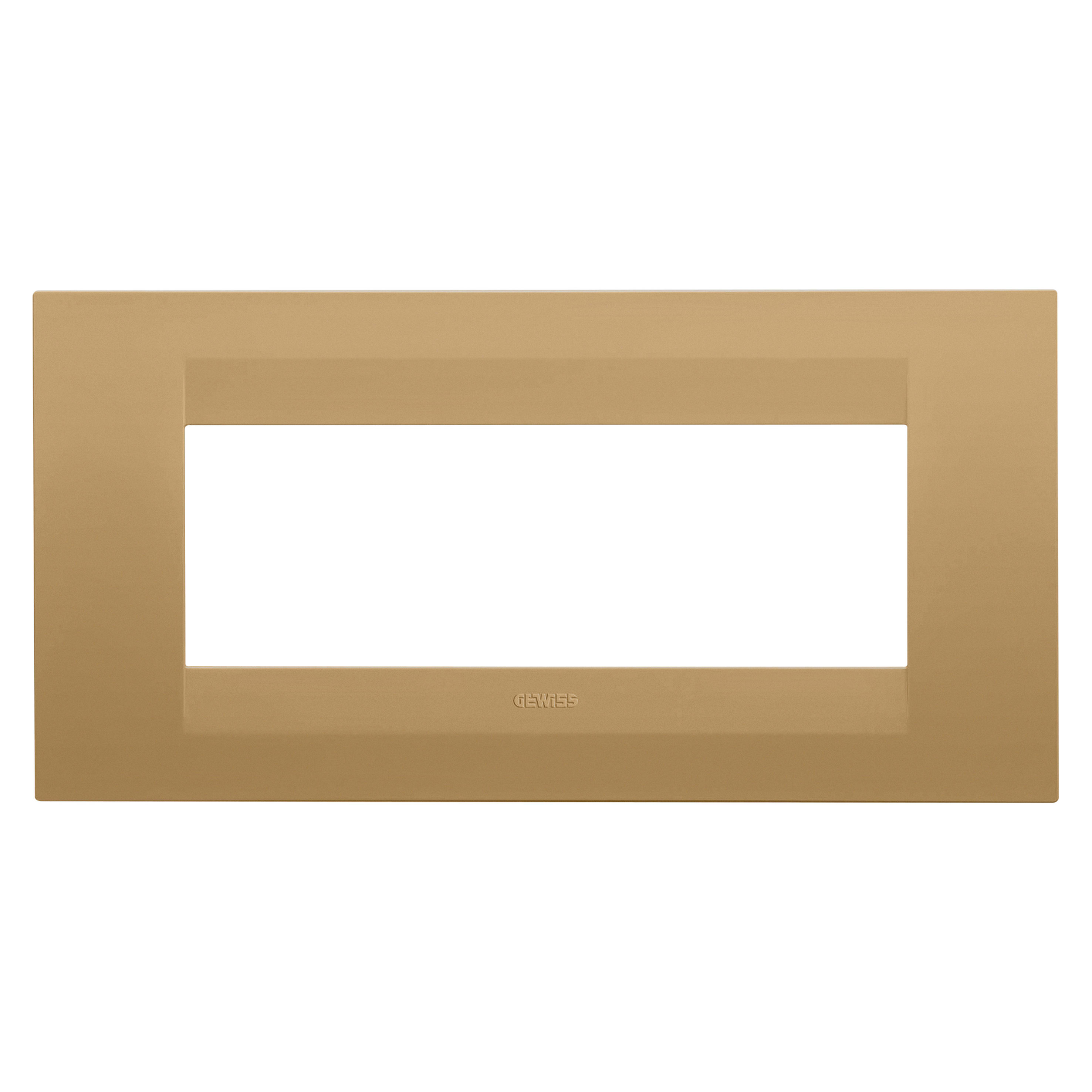 GEWISS - GEWGW16406VO PLACCA GEO 6M ORO