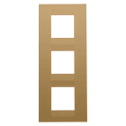 GEWISS - GEWGW16427VO PLACCA GEO INT.2+2+2M V ORO