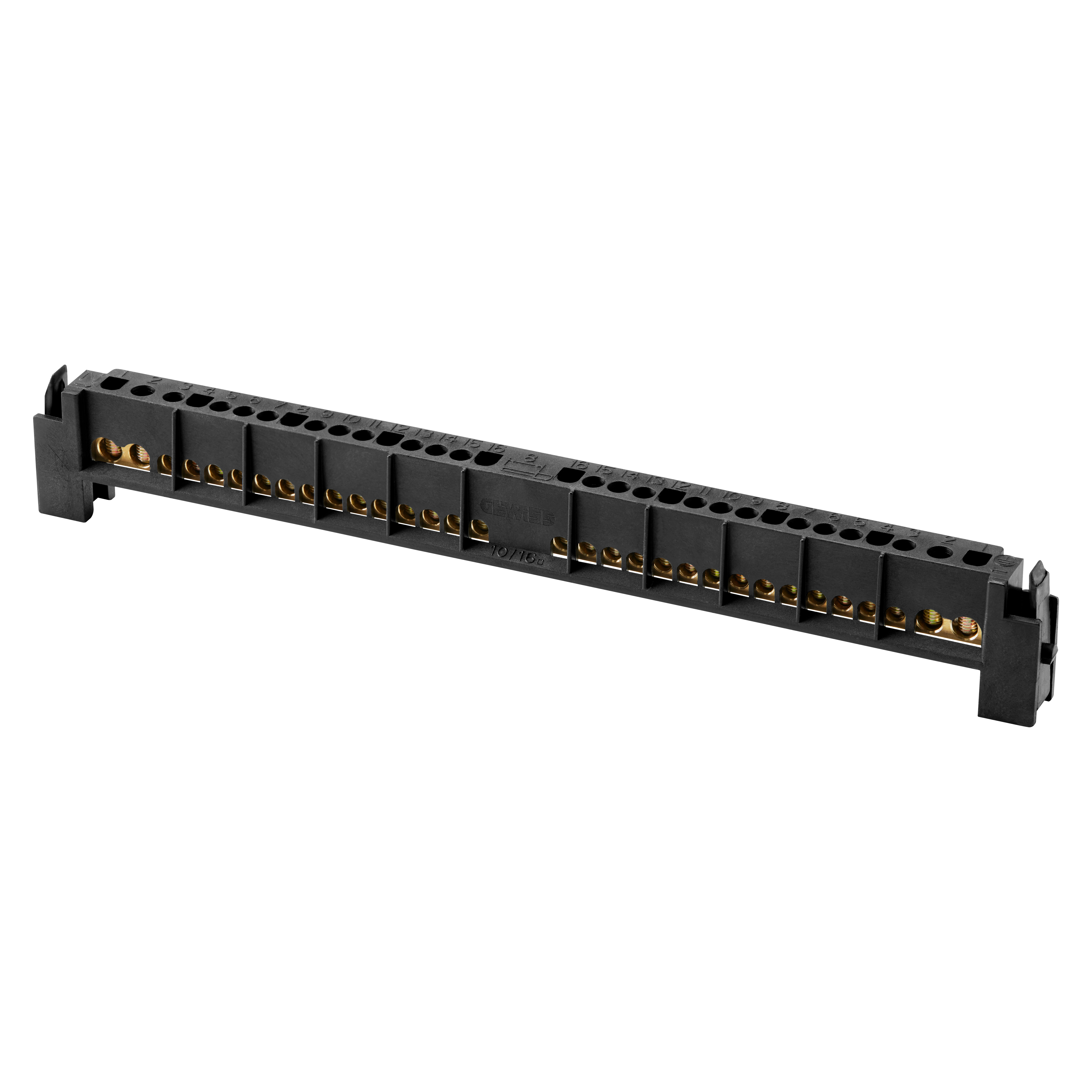 GEWISS - GEWGW40454N MORSETTIERA N+T (2x10 MM² +14x6 MM²)