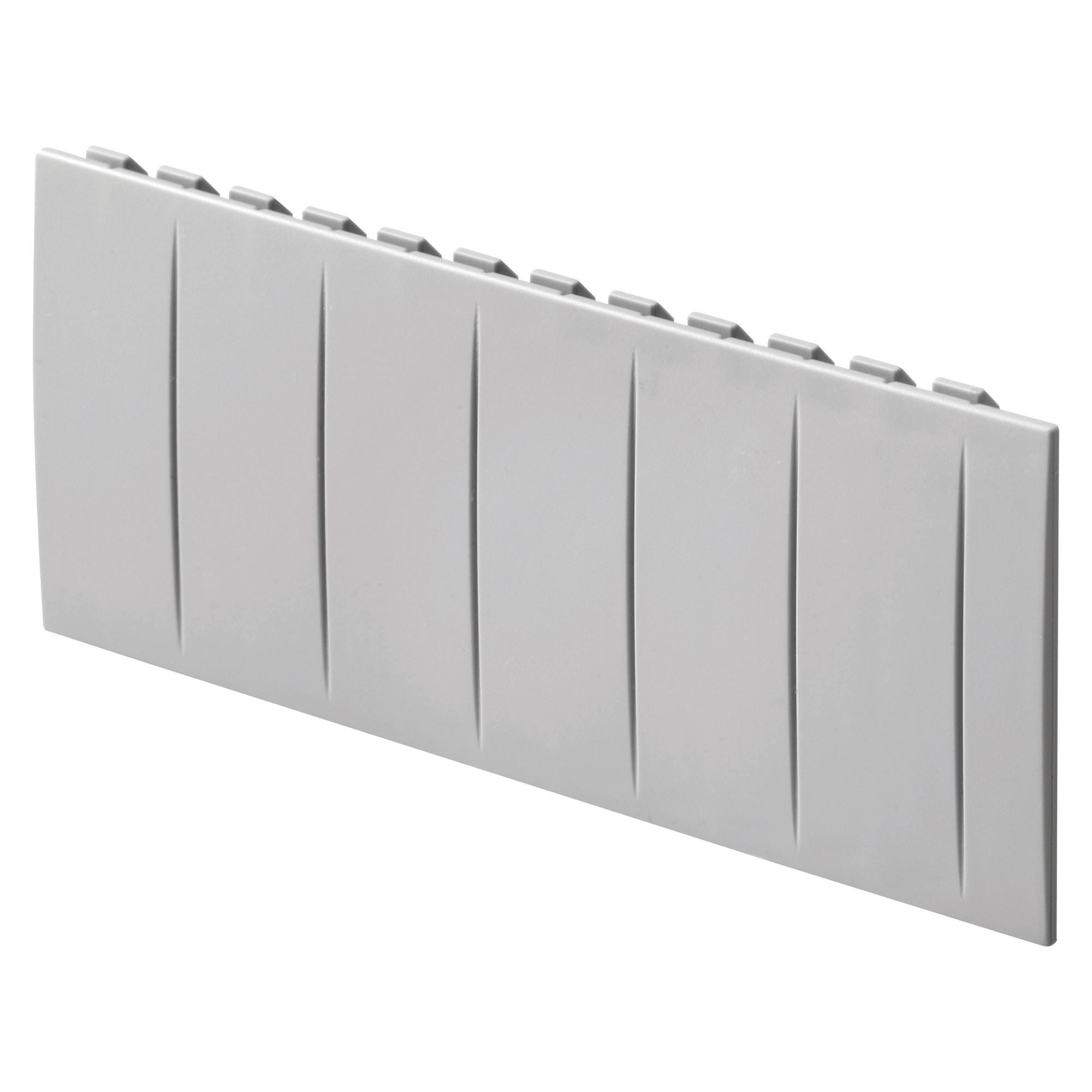 GEWISS - GEWGW40467VA PROFILO COPRIMODULI PER CENTRALINI DA ARREDO - VERNICIATO ARDESIA - 6,5 MODULI