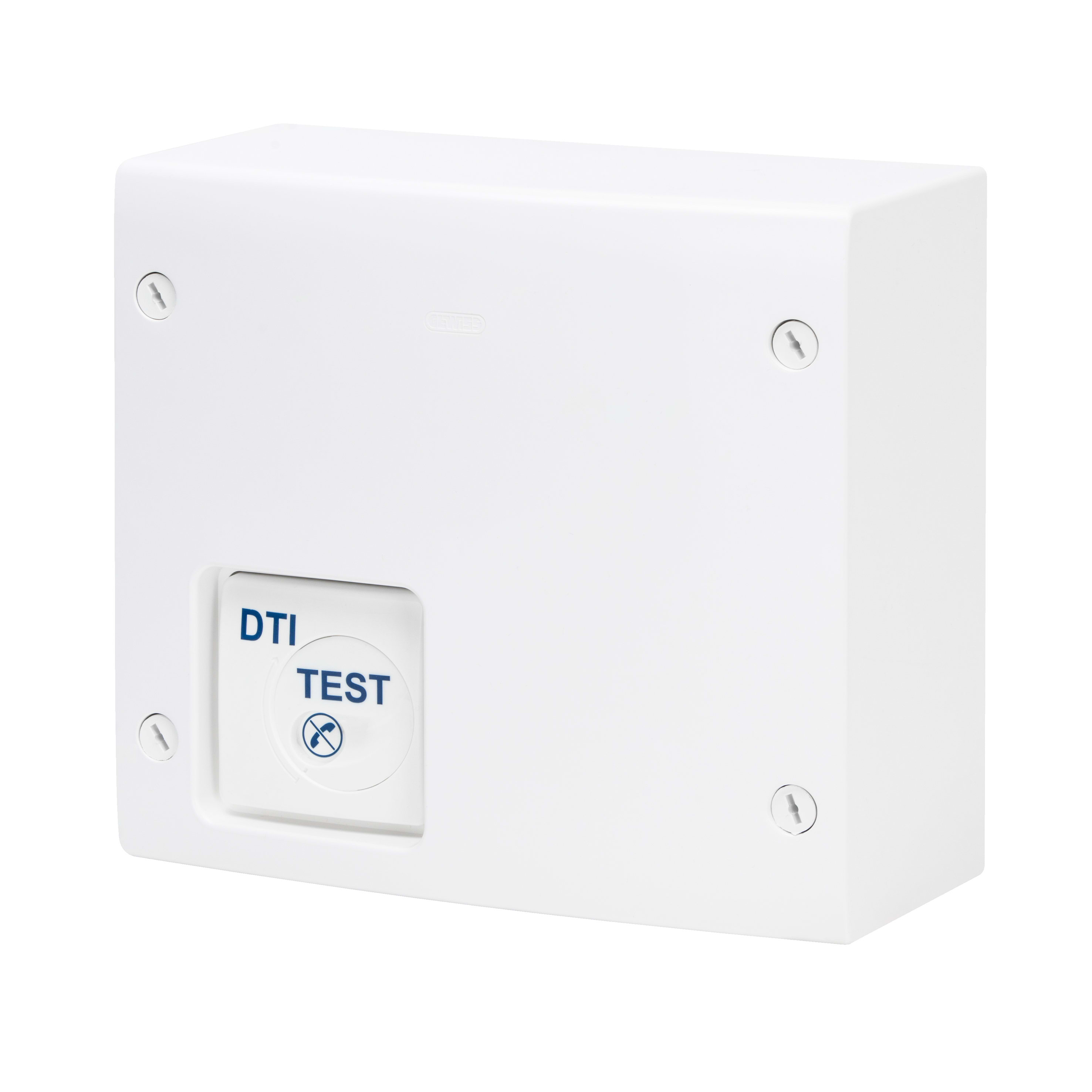 GEWISS - GEWGW40506 CENTRALINO VDI - GRADO 1 - 4 CONNETTORI RJ45 + 4 USCITE TV/SAT - BIANCO RAL9016