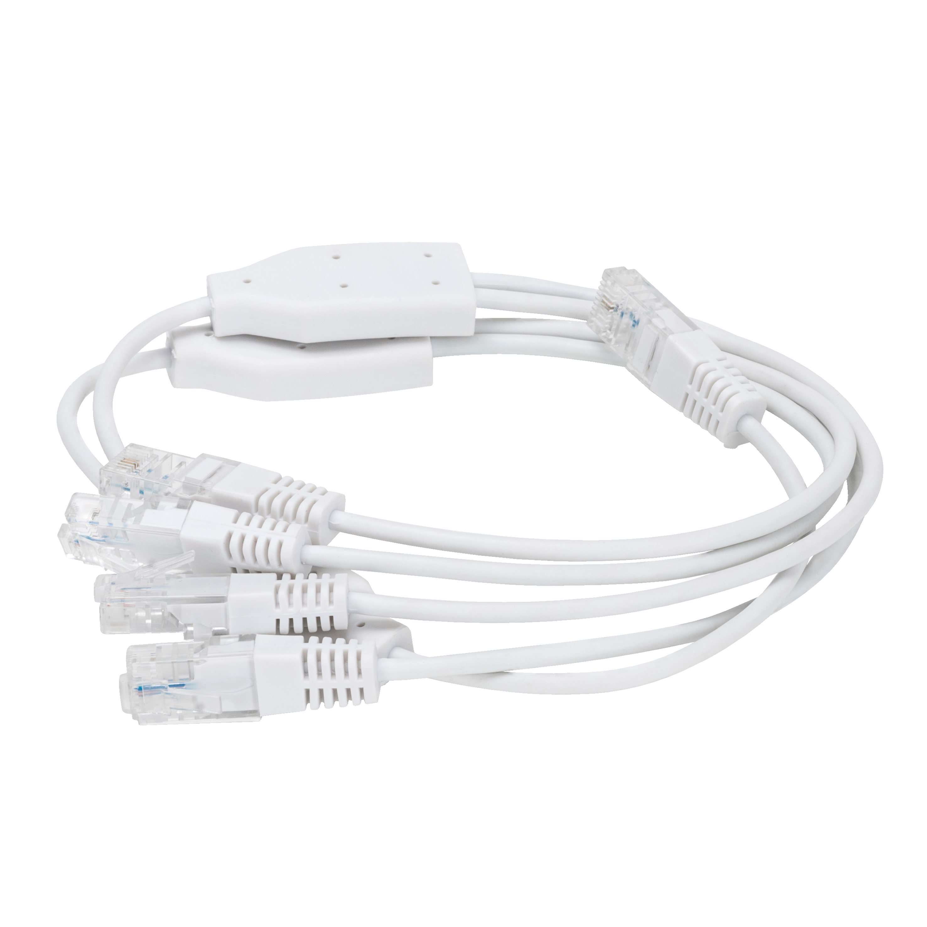 GEWISS - GEWGW40597 CORDONE TEL.QUADRUPLO 1 IN RJ45/4 OUT