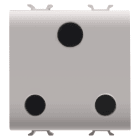 GEWISS - GEWGW13297 PRESA 2M 2P+T 15A ST.INGLESE BEIGE