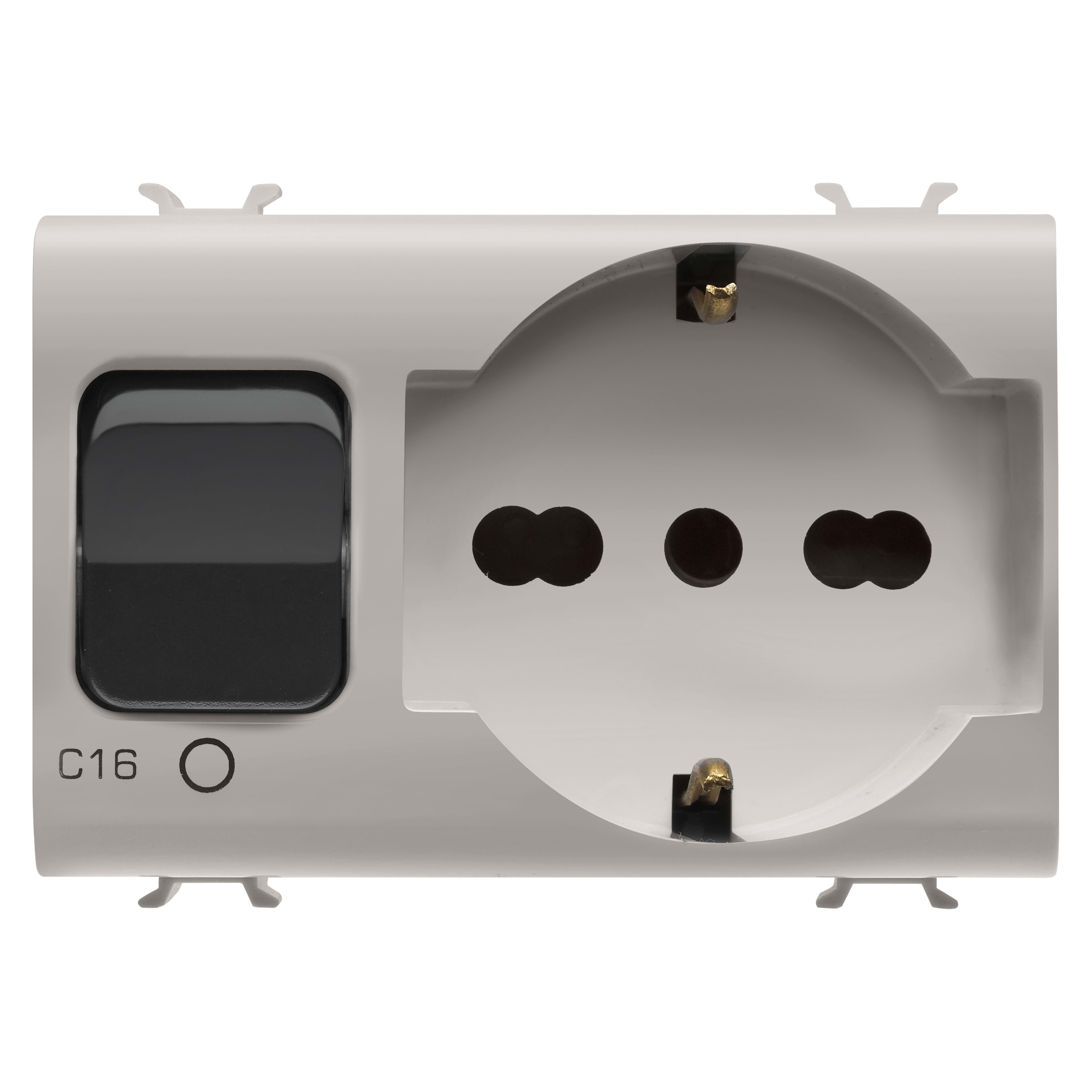 GEWISS - GEWGW13312 PRESA IBE P40+I.MAGN. 1P+N 16A - 3M BE